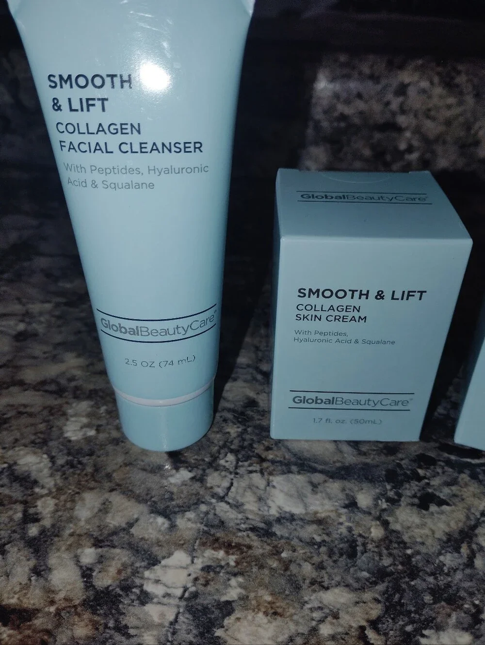 Smooth & Lift Collagen Facial Serum - Light Mint Set